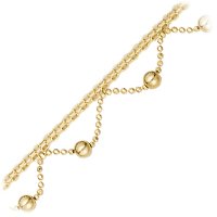 14kt. Gold, 9 Fashion Anklet