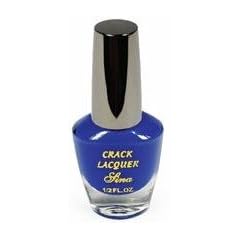 Crackle Nagellack Blau 12ml