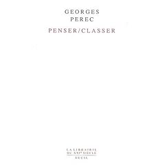 Penser / Classer