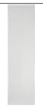 Home fashion 86241-801 Schiebevorhang / Voile Uni / 245 x 60 cm