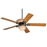Emerson Fans CF720WB Banff Fan - Weathered Bronze Wall Control Uplight Ceiling Fan 52 Blades