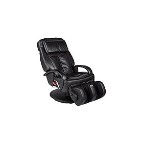 HT-7120 STRETCHING Thermostretch Human Touch Black Home Massage Chair Recliner + Heat