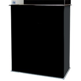 Clear-for-Life Black Acrylic Cabinet Stand for 20 Gallon 24in x 13in x 30in Aquarium