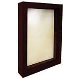 Dennis Daniels Treasure Box Picture Frame for a 2.5 x 3.5 (Wallet Size) Photograph, Color: Dark Walnut.