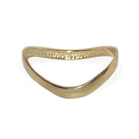 Genuine 10 KT Yellow Gold Plain Thumb Ring 10K Designer Band by 