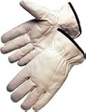 Premium Goatskin Leather Work Gloves (Sold by Dozen) Size Large