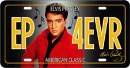 Elvis Presley License Plate EP 4EVR