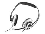 21PAAJKjmtL. SL160  Creative HS 600 Multimedia Headset mit Mikrofon, Skype zertifiziert schwarz/silber