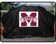 Gas Grill Cover For Standard Grill with Mississippi State University Logo