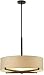 Fisher Island Contemporary Large Deep Bronze Pendant Light - 26.875 inches wide - F1852-68