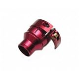 Paintball- Warrior Paintball Ion Clamping Feed Neck - Red