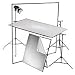 LitePanel Reflector Cloth Panels White/Silver 39x39