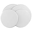 Range Kleen Set of Four Burner Kovers, White