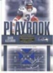 2006 Donruss Authentic Shaun Alexander Game-Worn Jersey Card