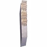 Office Products : Acroprint 81-0118-000 25-Pocket Expanding Time Card Rack, Plastic, White