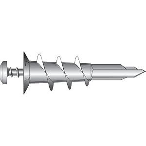 HILLMAN GROUP RSC 9418 ANCHOR #8WALLBD BLACKSCR (pack of 6) by Hillman