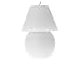Outdoor Living : Present Time Candle Wax Light lamp shape white, H.14cm,D.10cm