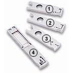 LOMO DIN Standard (6mm x 20mm) Microscope Compensating Plates Closeout Model: First Order Red Compensator; DIN standard Model LA-MA-Cplates-CP-FR