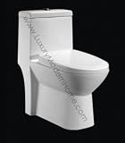 OTHO 24 SMALL TOILET One Piece 24 inch Toilet Double Vortex Dual Flush BATHROOM Smallest Compact Tiny Mini Short Inodoro Concealed Trapway