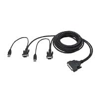 Belkin F1D9401-06 Enterprise Dual-Port 6' USB KVM Cable