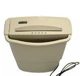 Universal Paper Shredder with Waste Basket - Black --6082