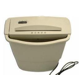 Childrens Toyshop  Electronics : Universal Paper Shredder with Waste Basket - Black --6082