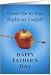 Apple and Arrow father's Day card Card