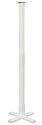 Le Petit Chalet LPC-18936 6' Bird House or Feeder Post - White