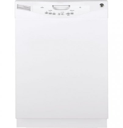 GE GLD4408RWW Full Console Dishwasher - White