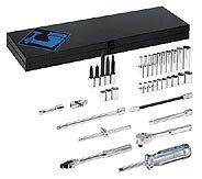 Armstrong 15-205 37pc 1/4 Drive 6pt Fractional Ratchet/Socket Set