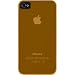 iLuv iCC733 SILK Ultra Thin Smartphone Skin. SOFT COAT OPAQ ACR CASE FLM INC COMPAT W/ATT GSM & VERIZON CDMA PH-CAS. Smartphone - Translucent Yellow - Acrylic