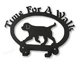 Trotting Puppy Time For A Walk Leash Hook (Approx. 9.5' x 6.5')
