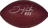Joey Porter autographed Football (Pittsburgh Steelers, Miami Dolphins)