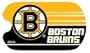 Boston Bruins Brass Dog Tag Style Key Chain