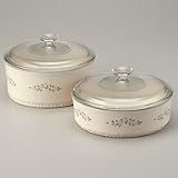 Review   / Pfaltzgraff Remembrance 4 Piece Stoneware Bake Set