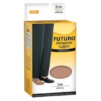 Futuro Therapeutic Support, Firm Compression Knee High, Open Toe, Nude - Medium