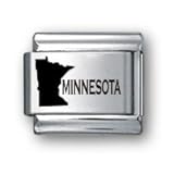 Body Candy Italian Charms Laser MINNESOTA