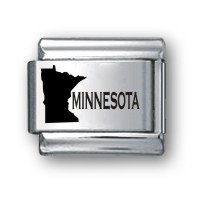 Body Candy Italian Charms Laser MINNESOTA