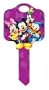 Mickey Mouse and Friends Schlage SC1 House Key Disney
