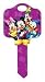 Mickey Mouse and Friends Kwikset KW1 House Key Disney