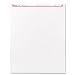 UNV35600 - Plain White Perforated Easel Pads