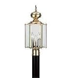 8245-01 - SeaGull Lighting Three-Light Classico Post Lantern