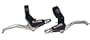 Tektro Eclipse MT 2.1 MTB Universal Brake Lever Set Pair Black/Silver