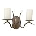 EUF-13244-019 WILLOW,2 LT SCONCE,CLAY/WHITE,EC by Eurofase