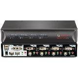 Switchview DVI 2-Port USB KVM Switch USB 2.0 Hub with Audio