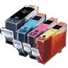 Value Pack BCI-3e Black, Cyan, Magenta, and Yellow Cartridges - Sold by Geoinkonline
