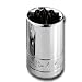 S K Hand Tools SKT40824 1/2 Drive 12 Point Deep Socket 3/4