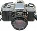 Minolta X-370 film camera SLR with lens