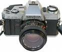 Photo: Minolta X 370 film camera SLR with lens