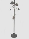 PINE CONE TOILET PAPER stand room HOLDER LODGE bath NEW